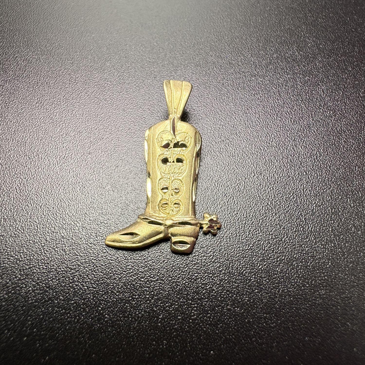 14K 3/4" COWBOY BOOT CHARM