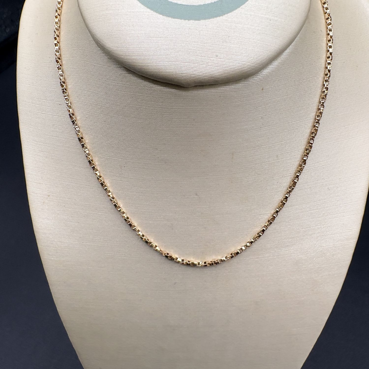 14KY SPARKLE SINGAPORE CHAIN, 18 INCHES, 1.1 GRAMS