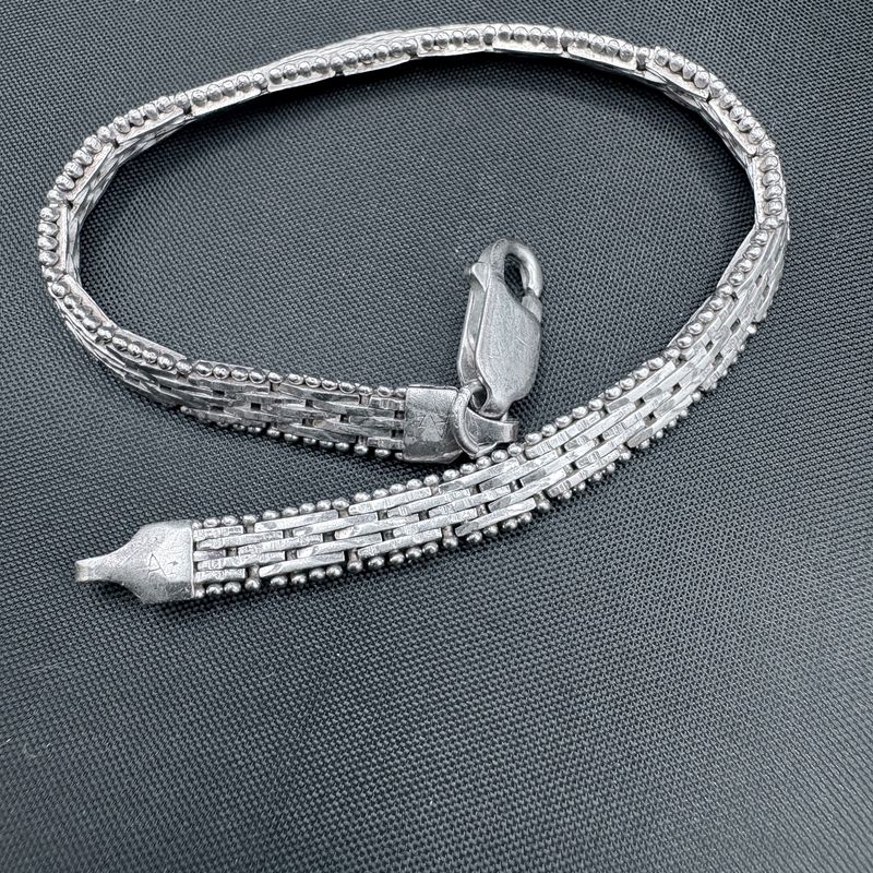 SS RICCIO LINK ITALIAN 7.5" BRACELET