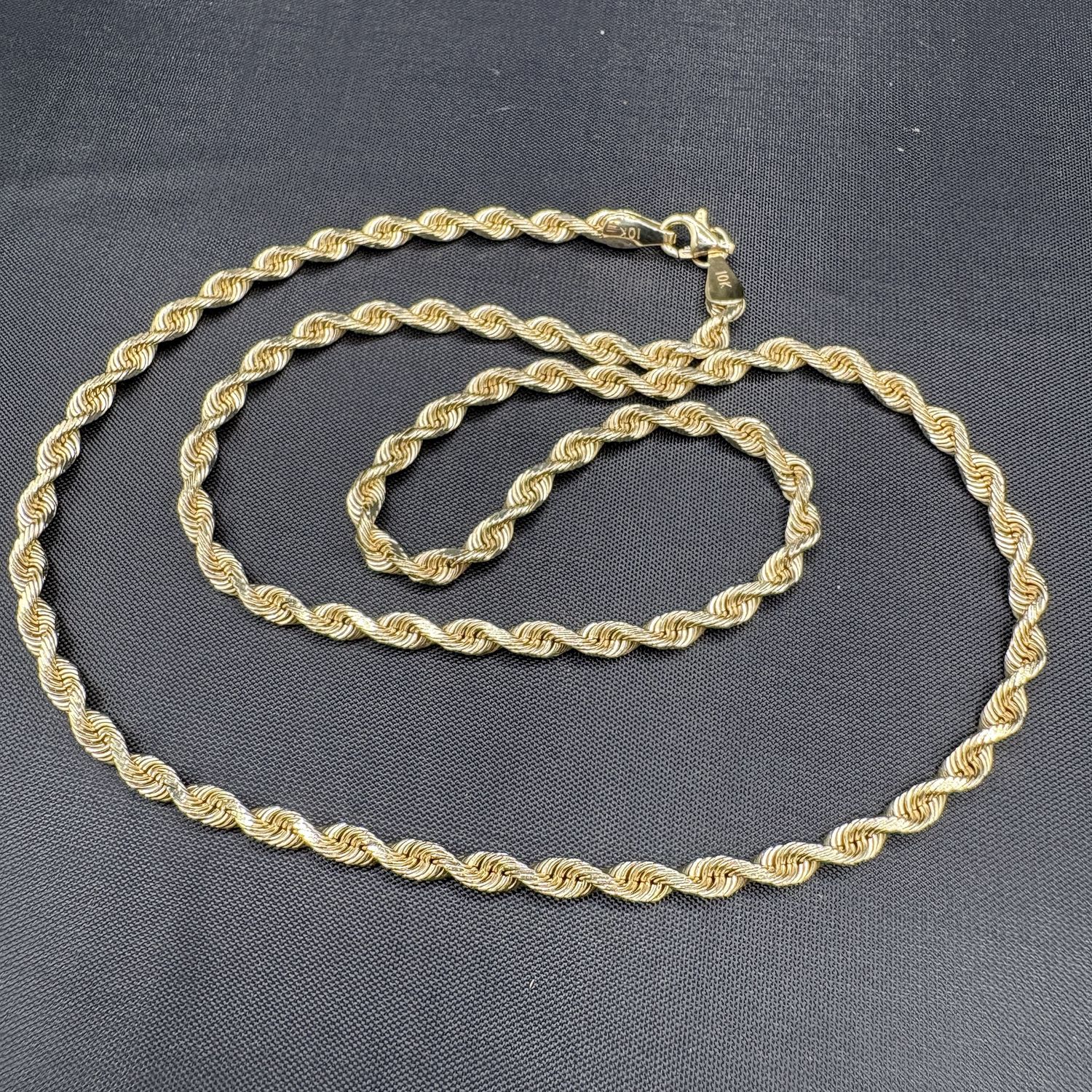 14K  ROPE 1.75MM CHAIN, 18"