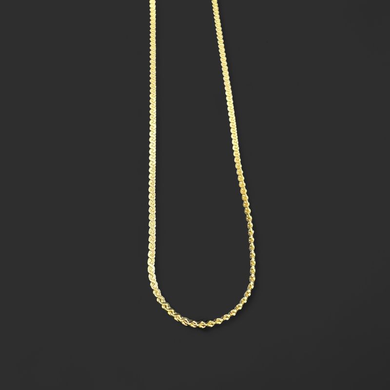 14K "S" LINK CHAIN 21"