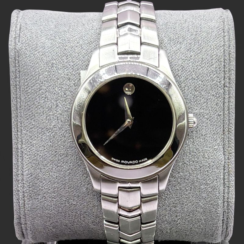 BLACK FACE WOMAN'S WATCH BY MOVADO