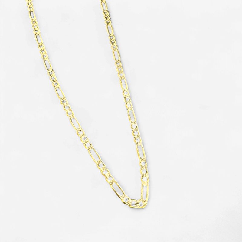 14K FIGARO CHAIN 20"