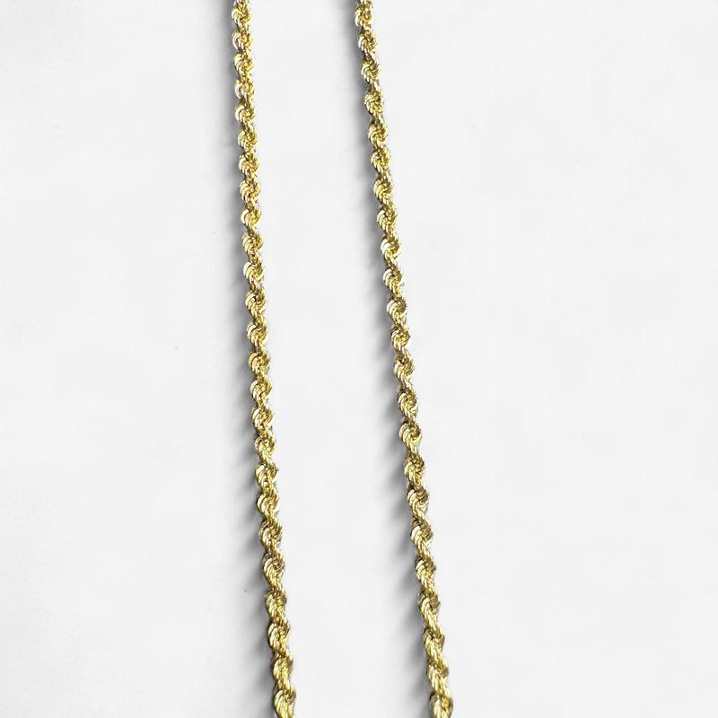 14K ROPE CHAIN 18"