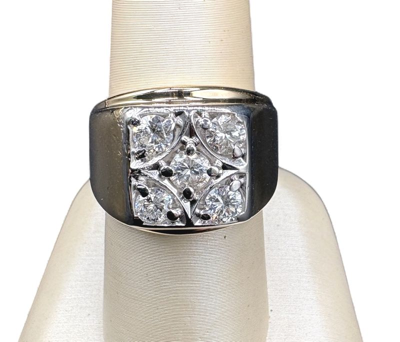 14K 1.03 CTW DIAMOND RING SIZE 7
