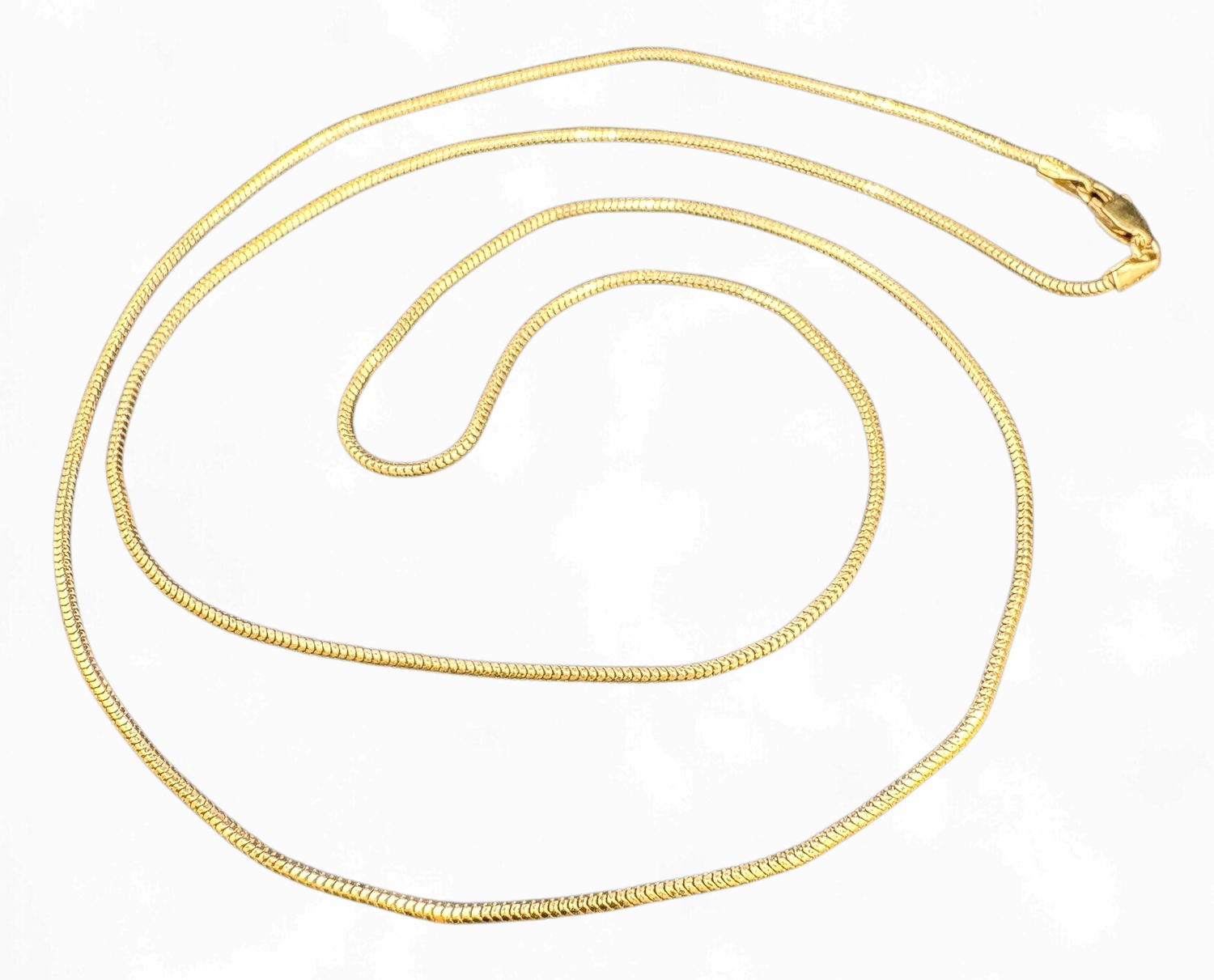14K TWISTED BOX CHAIN 18"
