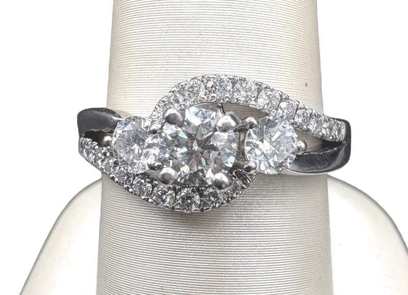 14K DIAMOND ENGAGEMENT BY JARED SIZE 7