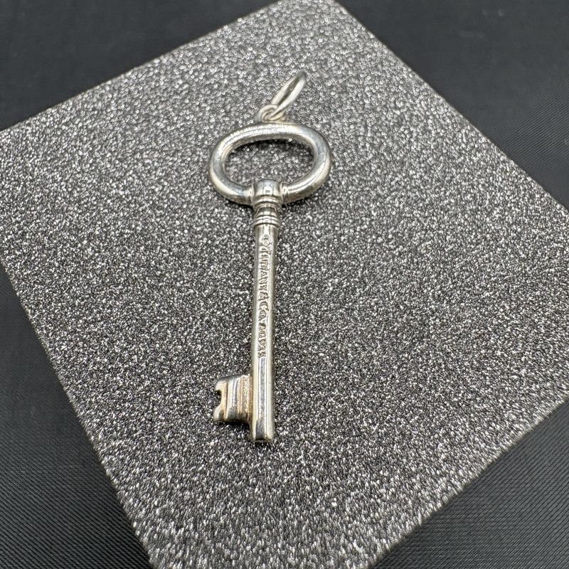 STERLING KEY PENDANT POSSIBLY BY TIFFANY &amp; CO
