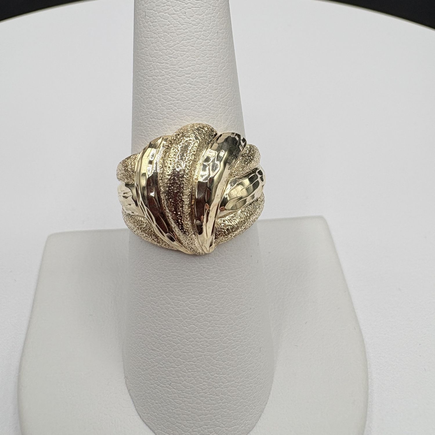 10K DOME RING SIZE 7