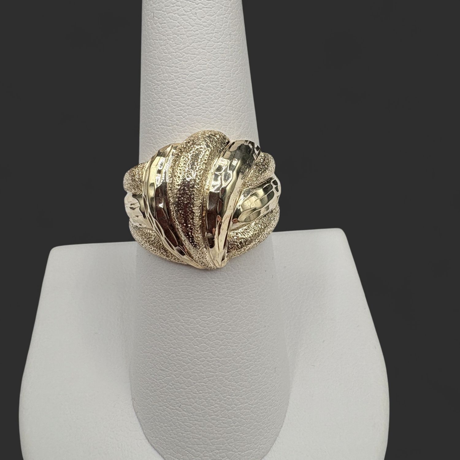 10K DOME RING SIZE 7