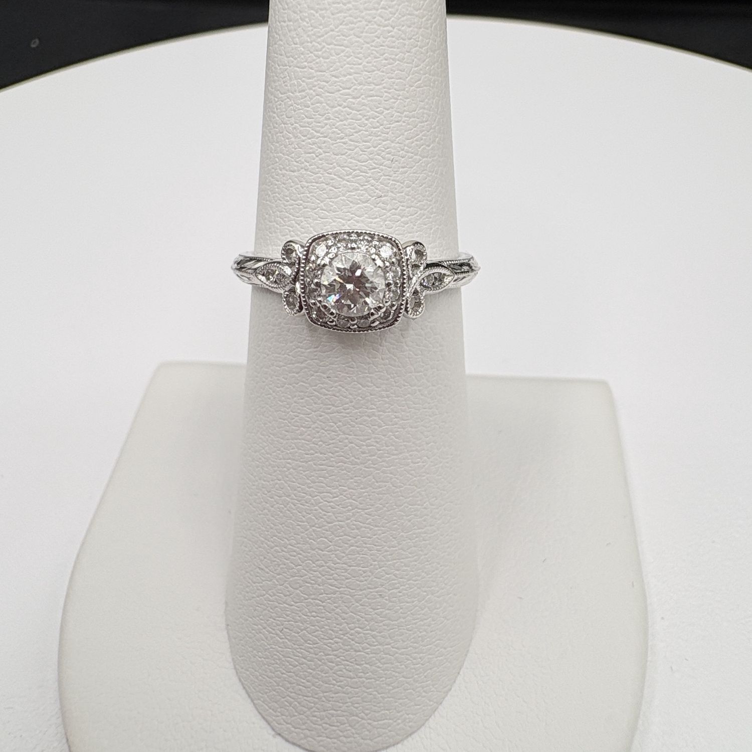 14K DIAMOND ENGAGEMENT RING SIZE 6.25