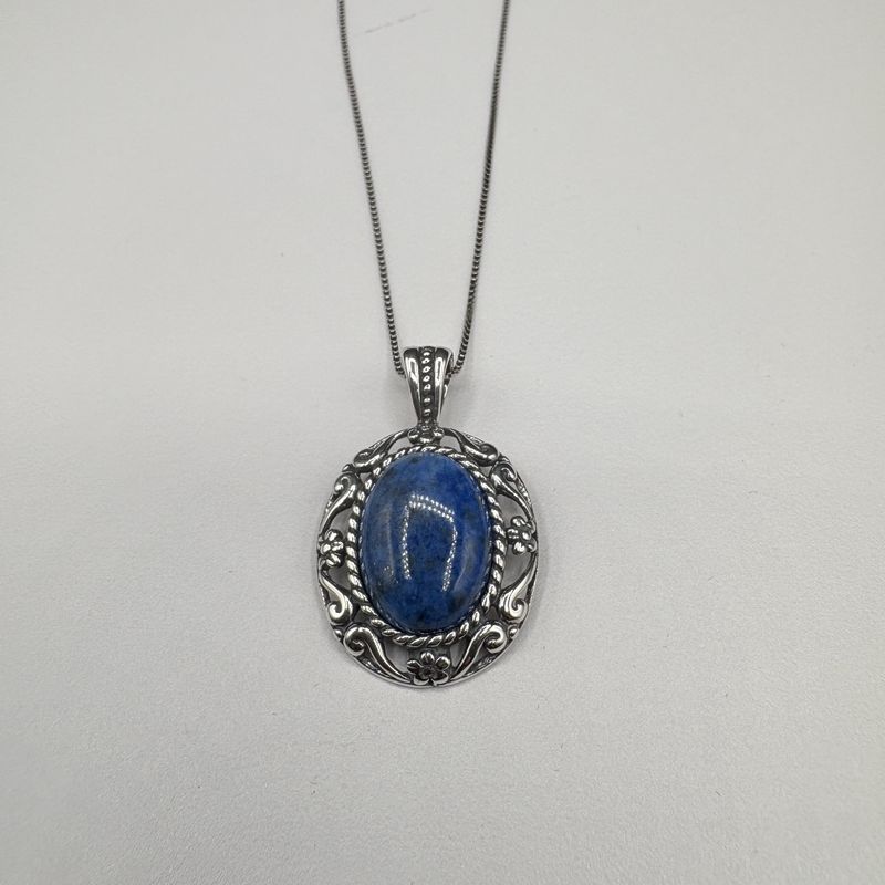 STERLING SODA LIGHT PENDANT WITH 20" CHAIN