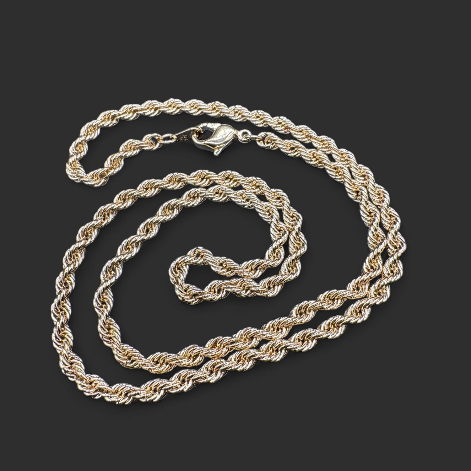 FOREVER GOLD ROPE CHAIN 18"