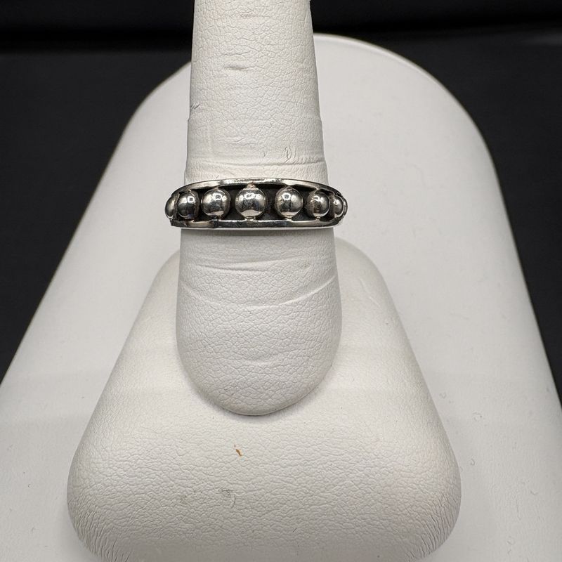 STERLING SILPADA BEAD RING SIZE 9