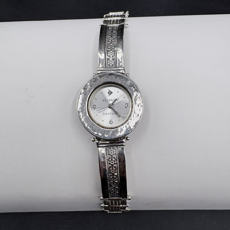 STERLING SILPADA WATCH 7"
