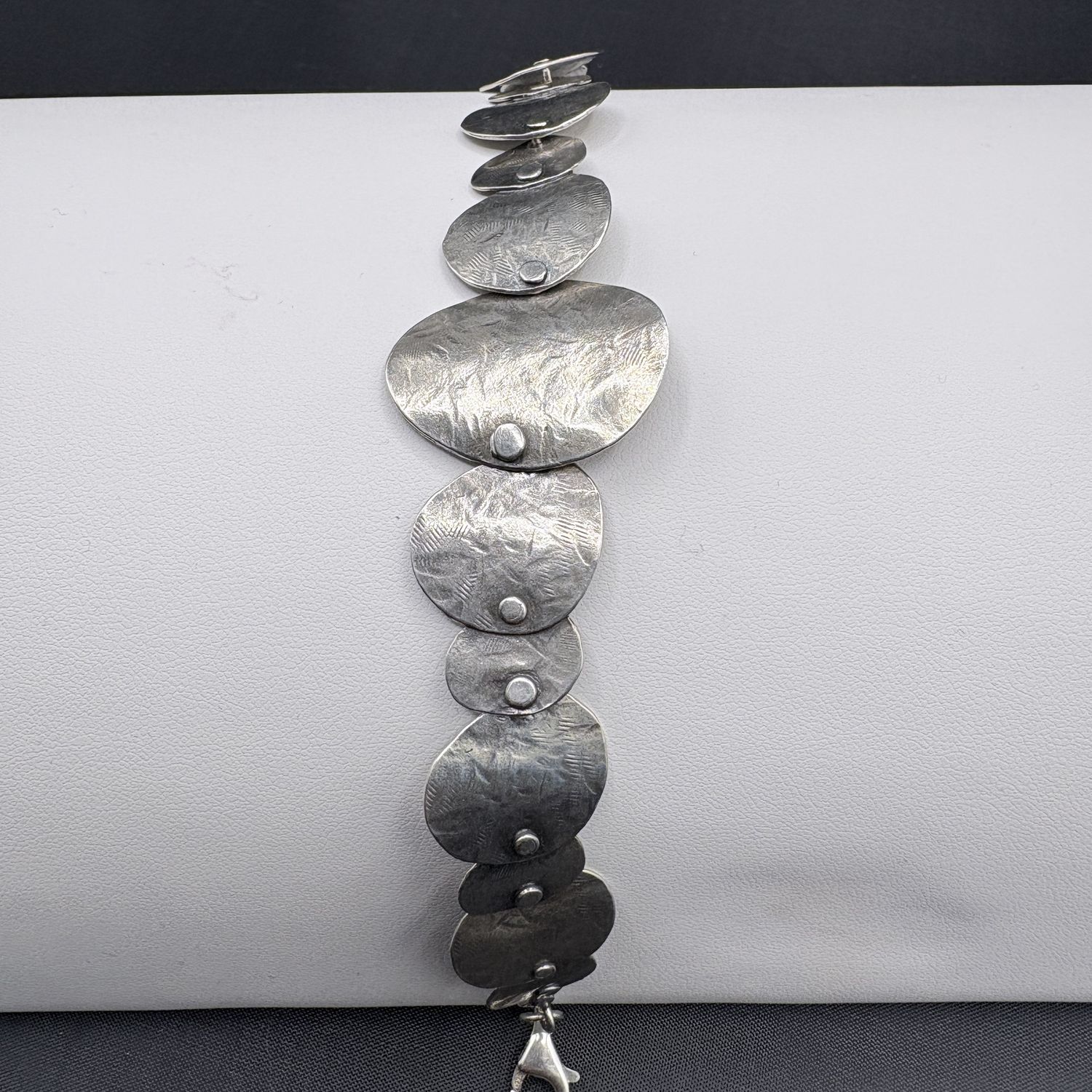 STERLING SILPADA CIRCULAR BRACELET 8"