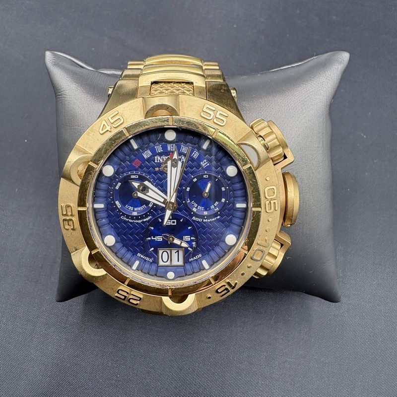 INVICTA MEN'S SUB AQUA GOLD WATCH