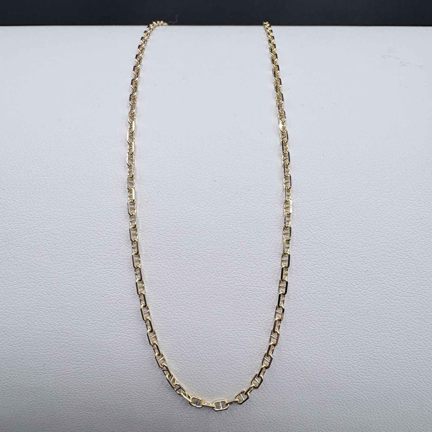 14K ANCHOR CHAIN IN YELLOW GOLD 18"