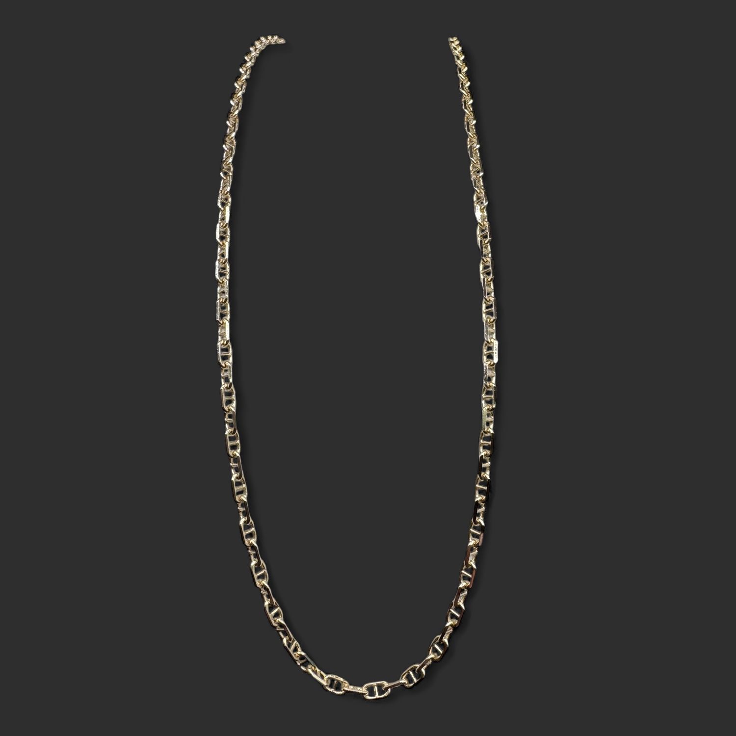 14K ANCHOR CHAIN IN YELLOW GOLD 18"