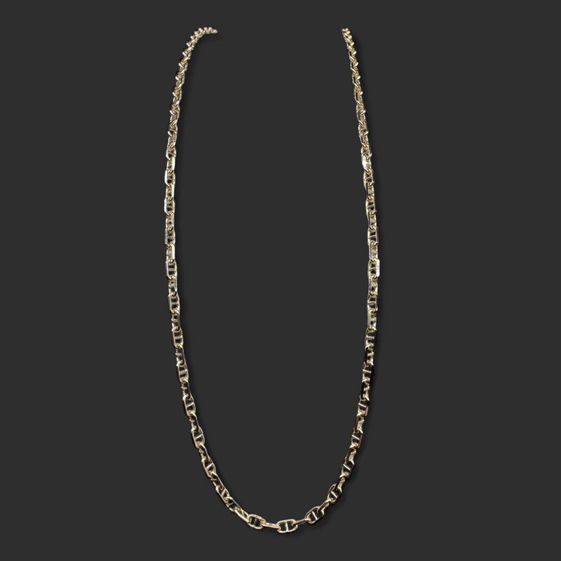14K ANCHOR CHAIN IN YELLOW GOLD 18"