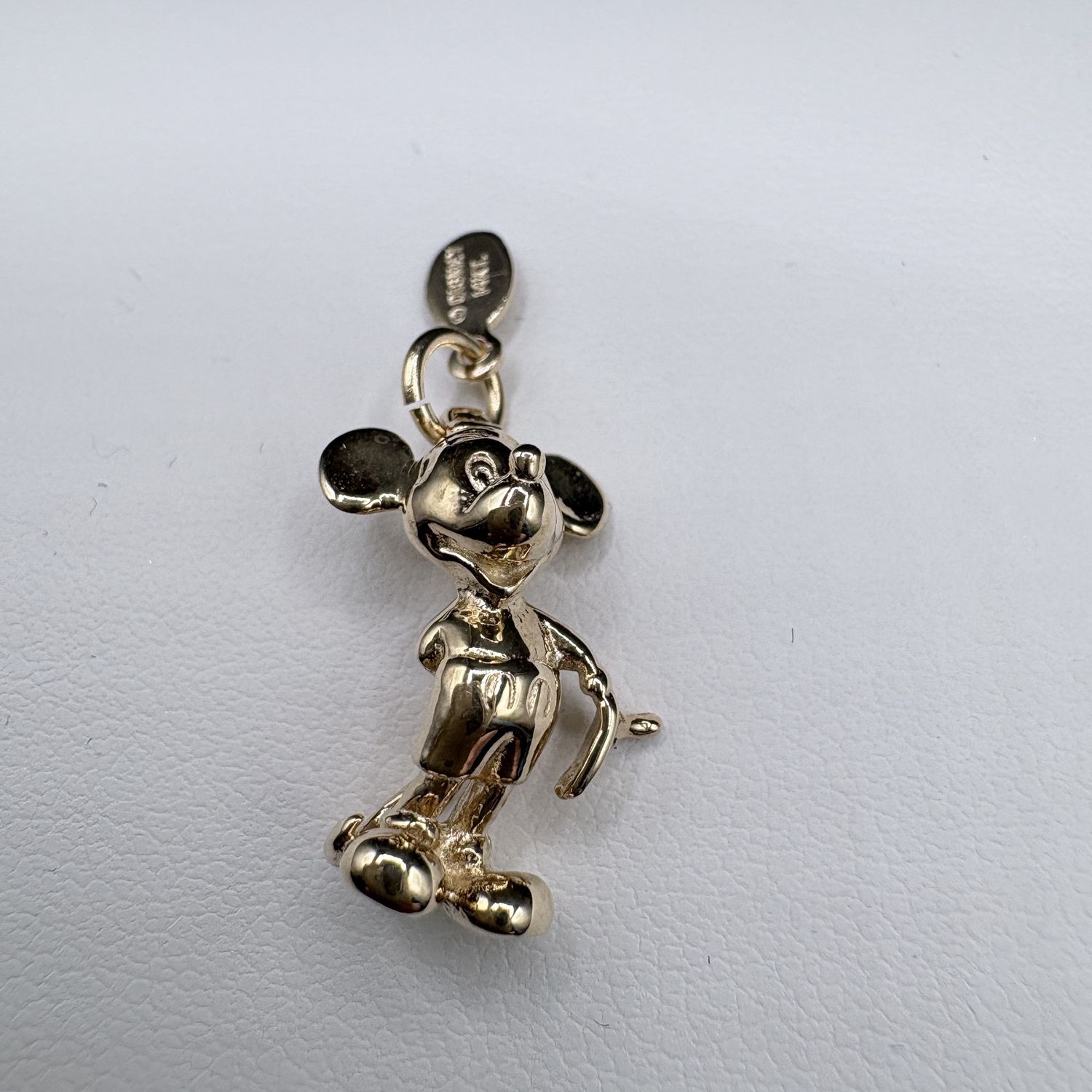 14K DISNEY MICKEY MOUSE PENDANT IN YELLOW GOLD