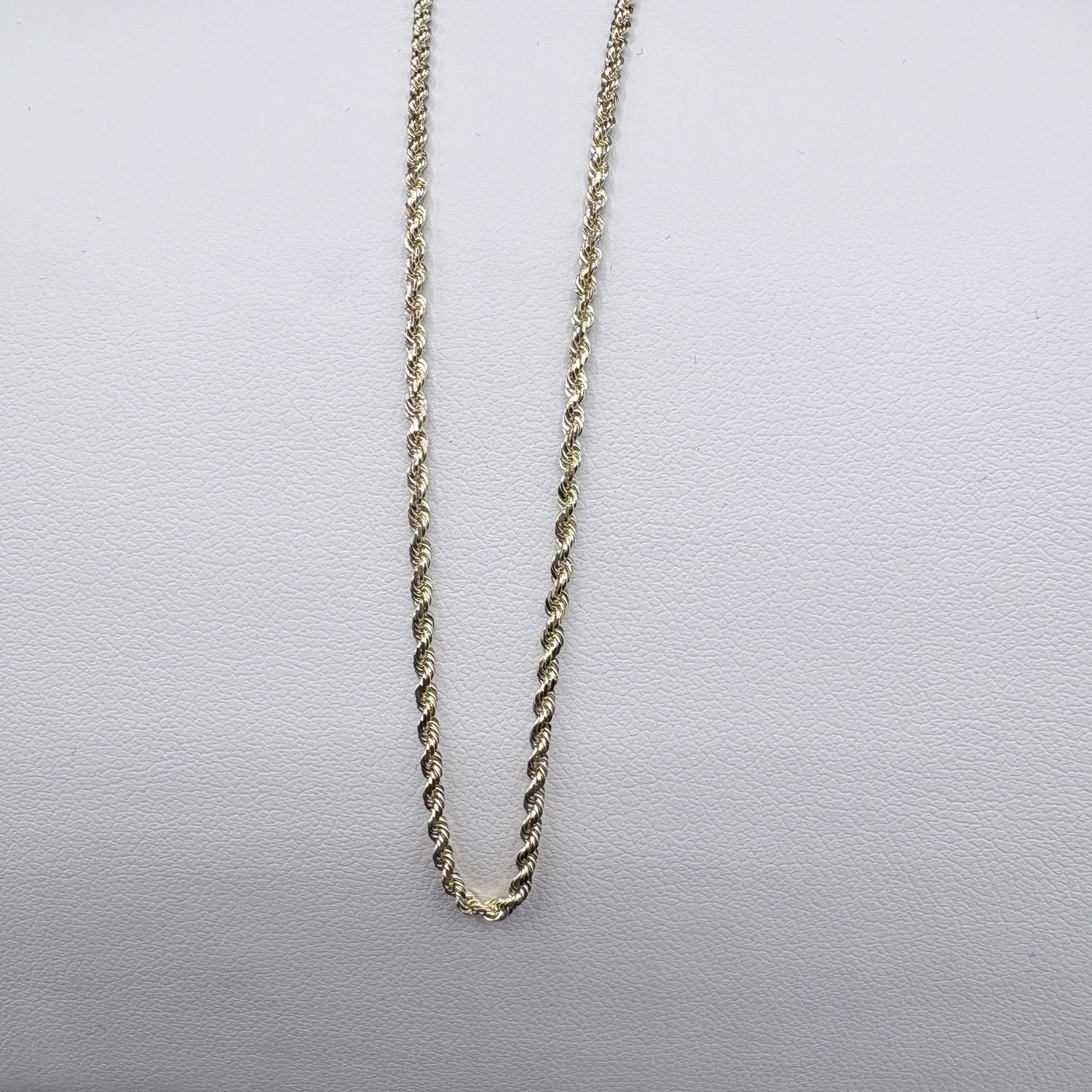 14 ROPE CHAIN IN YELLOW GOLD 20"