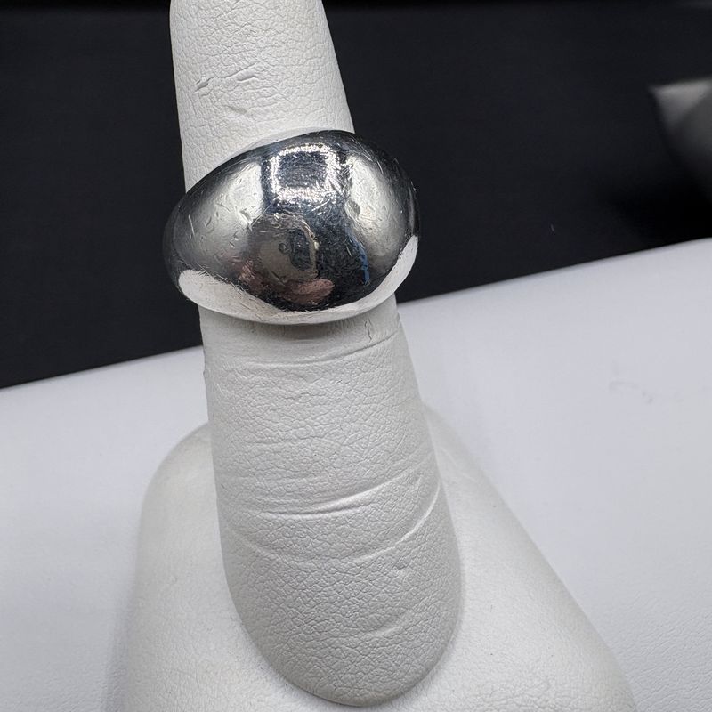 STERLING DOME RING SIZE 6
