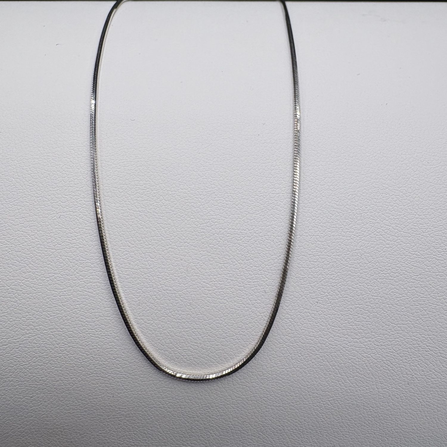 STERLING SNAKE CHAIN 19"