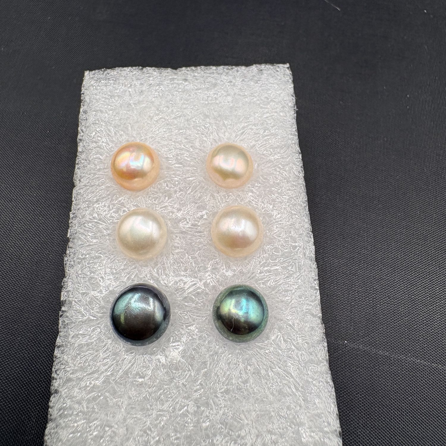 STAINLESS STEEL FRESH WATER PEARL SET