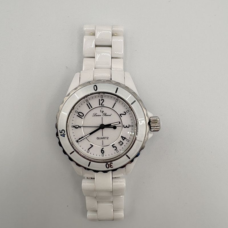 LUCIEN WATCH WHITE CERAMIC