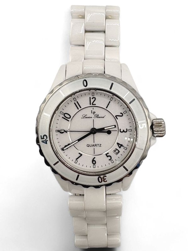 LUCIEN WATCH WHITE CERAMIC