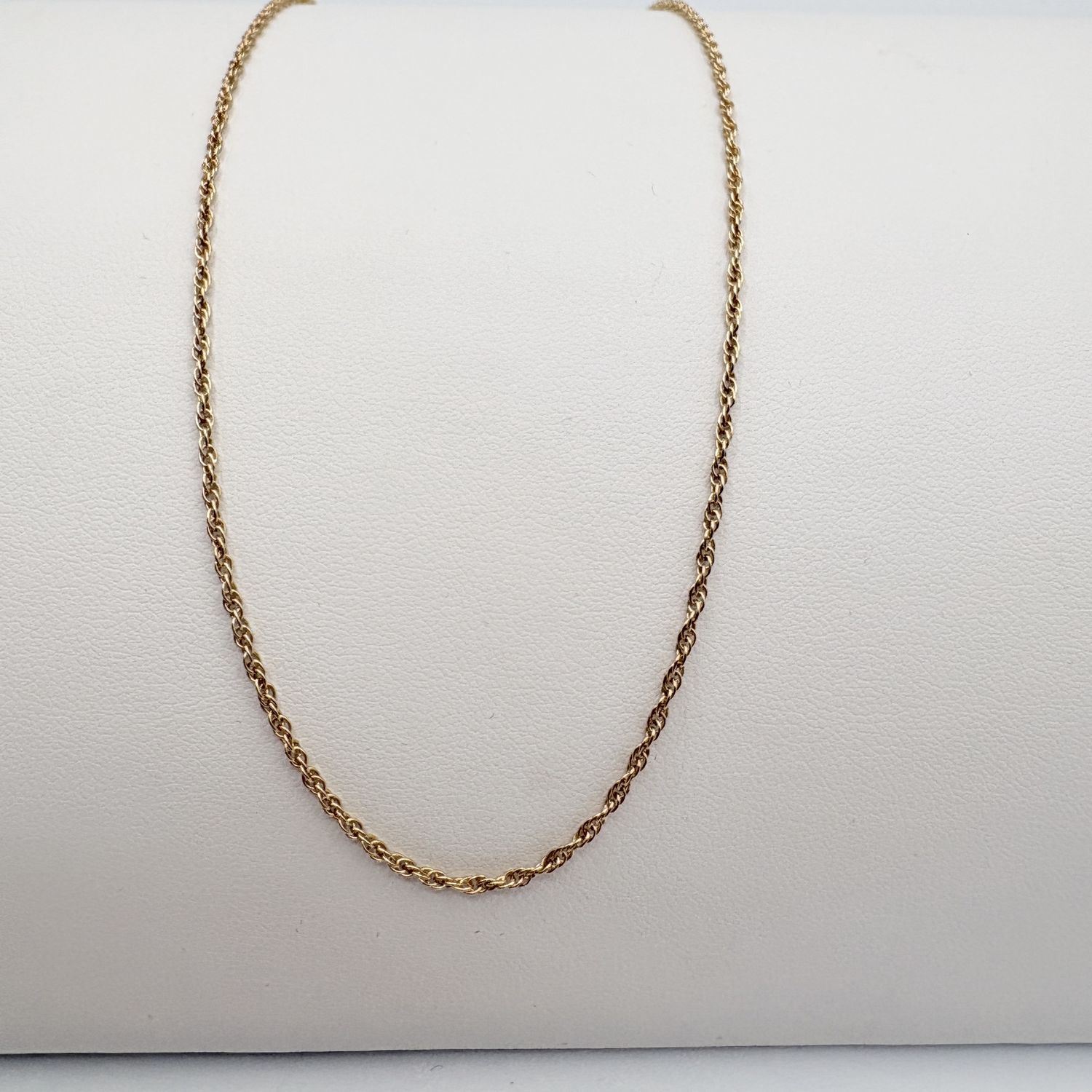 14K LOOSE ROPE CHAIN 22" IN YELLOW GOLD