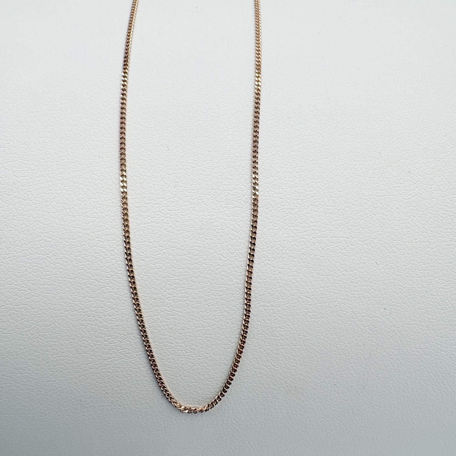 ROSE GOLD PLATED CHAIN 18"