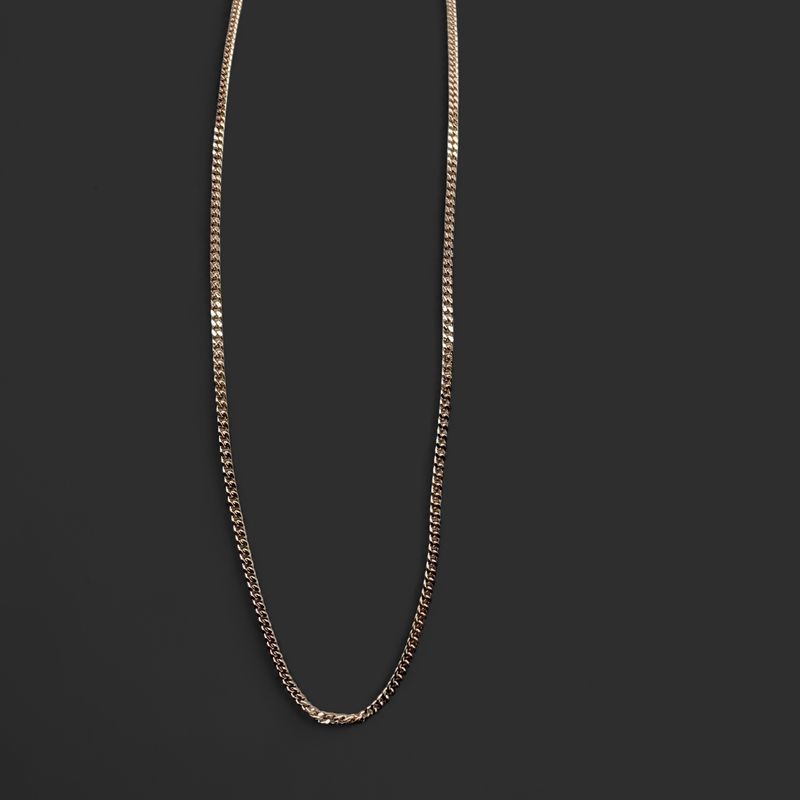 ROSE GOLD PLATED CHAIN 18"