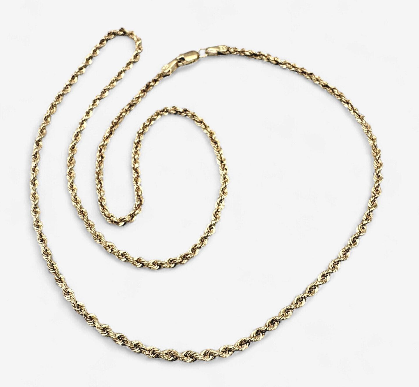 10KY 1.82MM ROPE CHAIN 18"