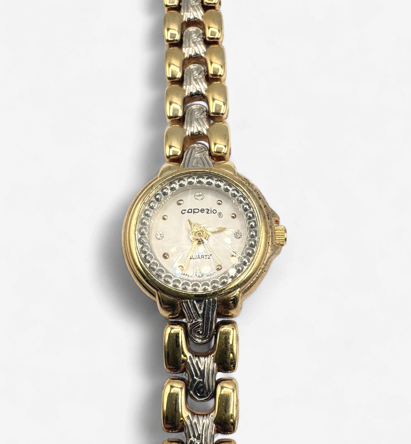 CAPEZIO QUARTZ TWO TONE WATCH