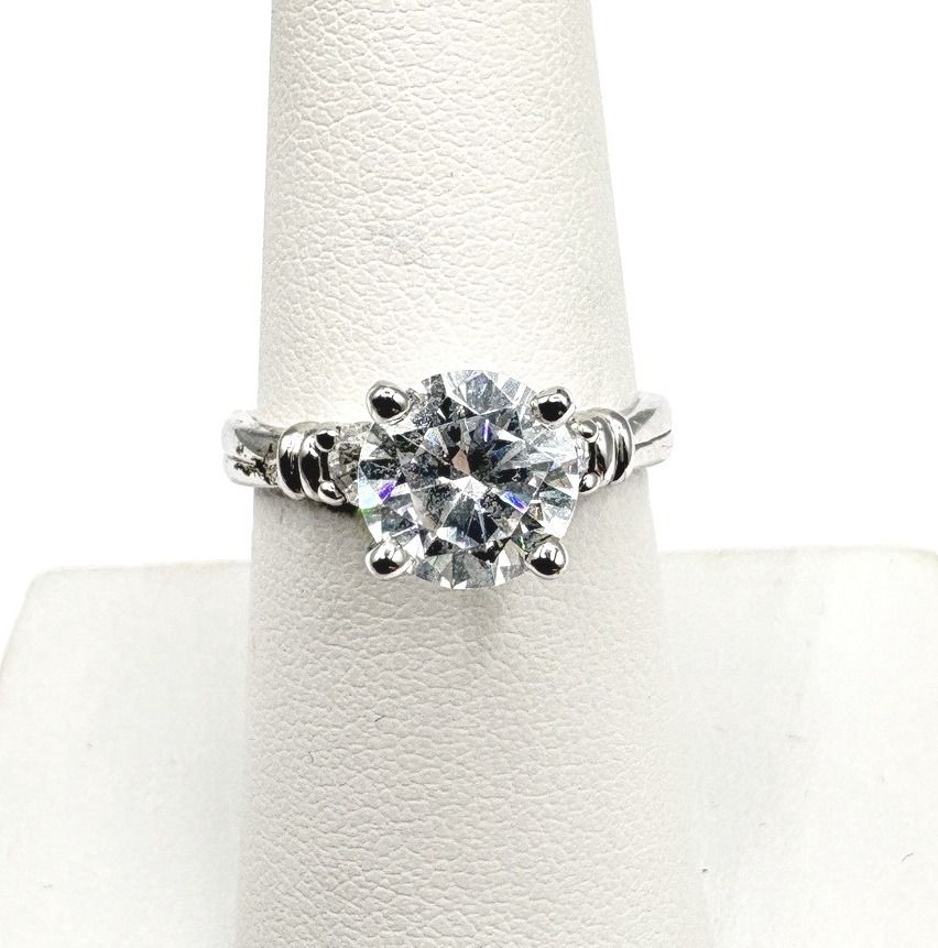 STERLING CZ RING SIZE 7