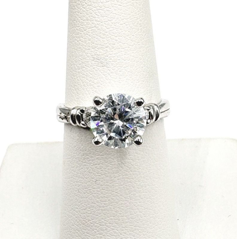 STERLING CZ RING SIZE 7