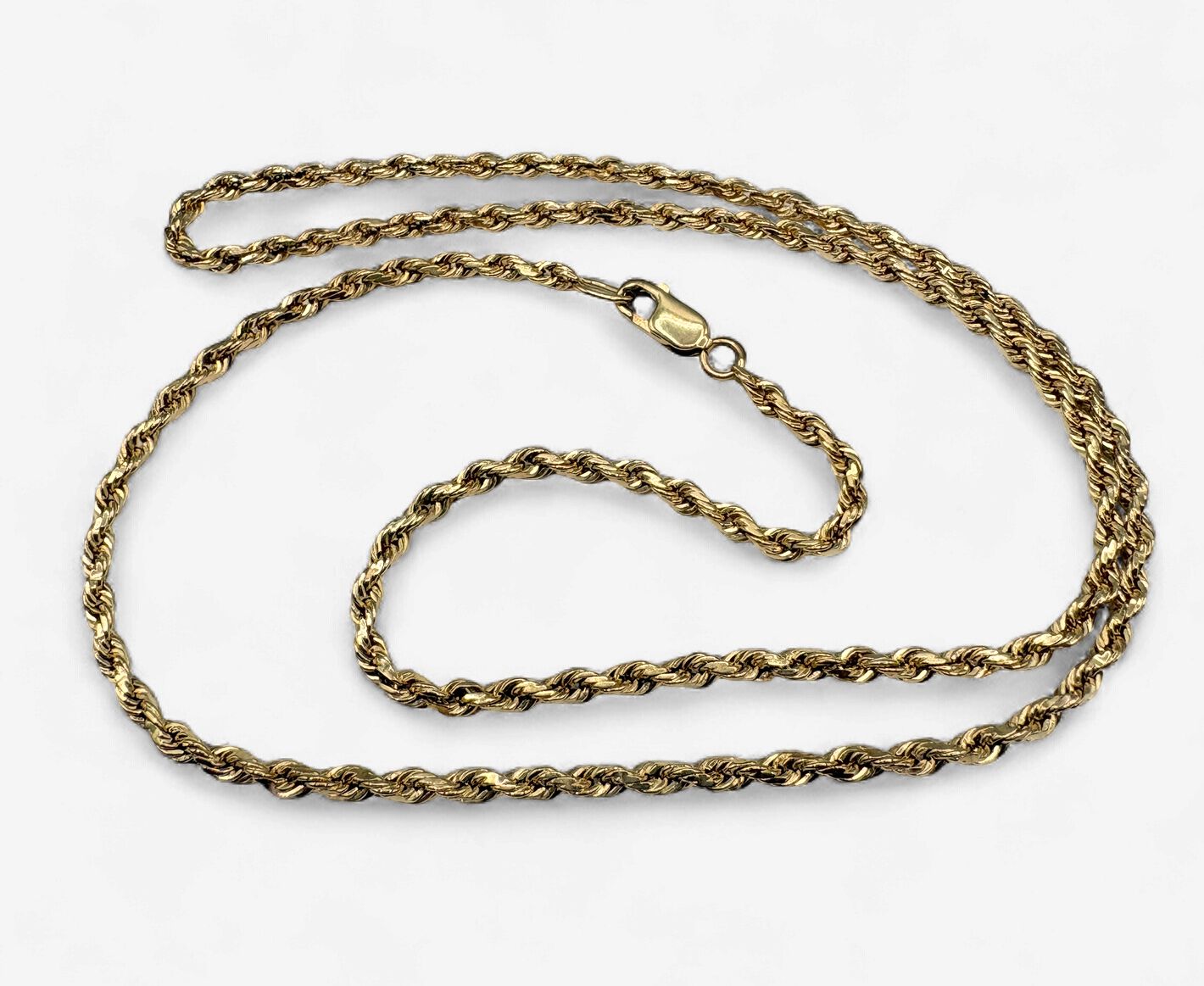 10KW 2.6MM ROPE CHAIN 23"