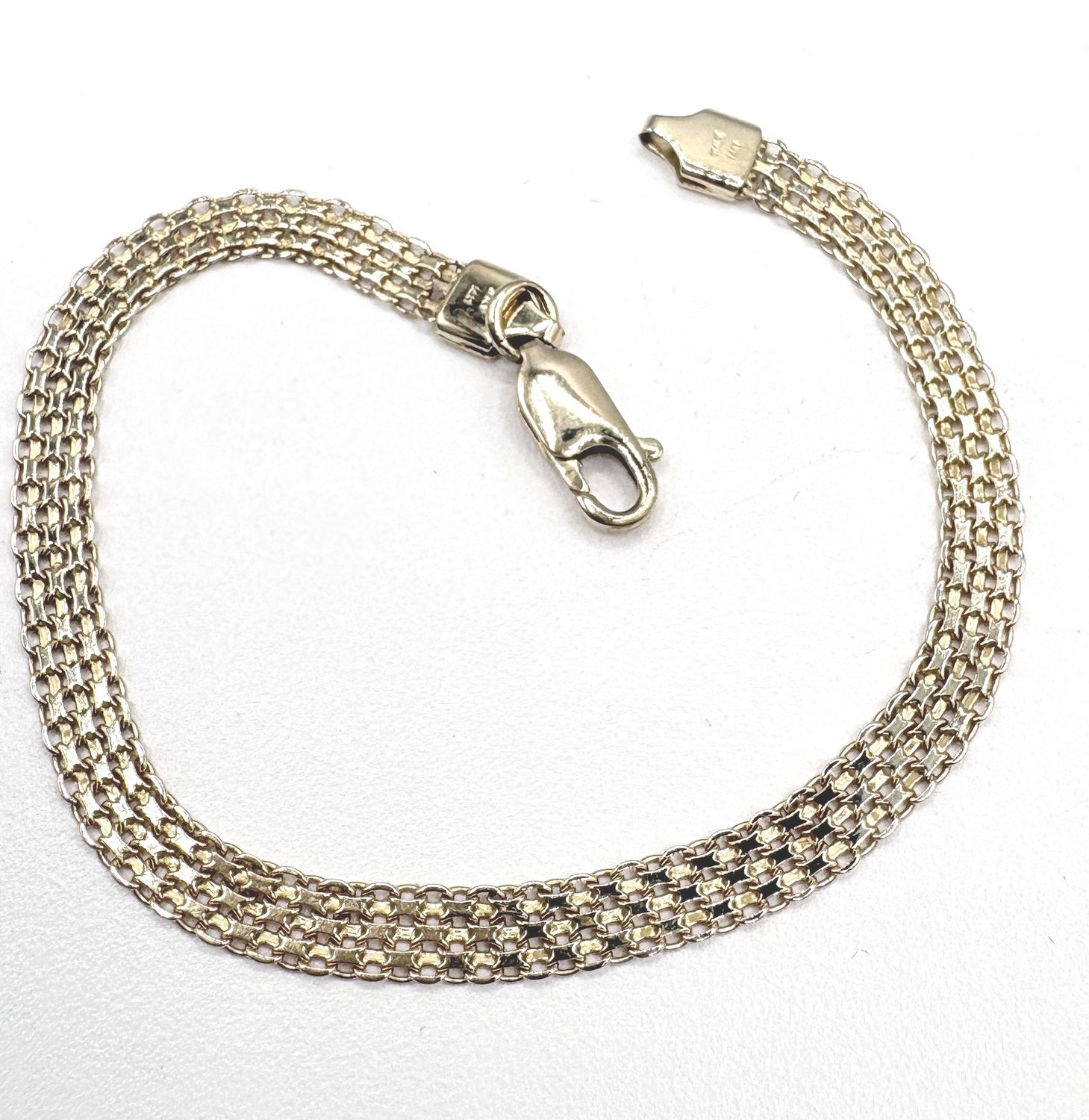 14KY BIZMARK BRACELET 7.5"