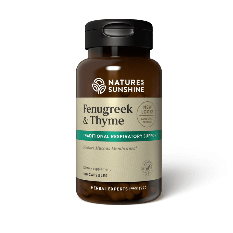 Fenugreek &amp; Thyme (100 caps)