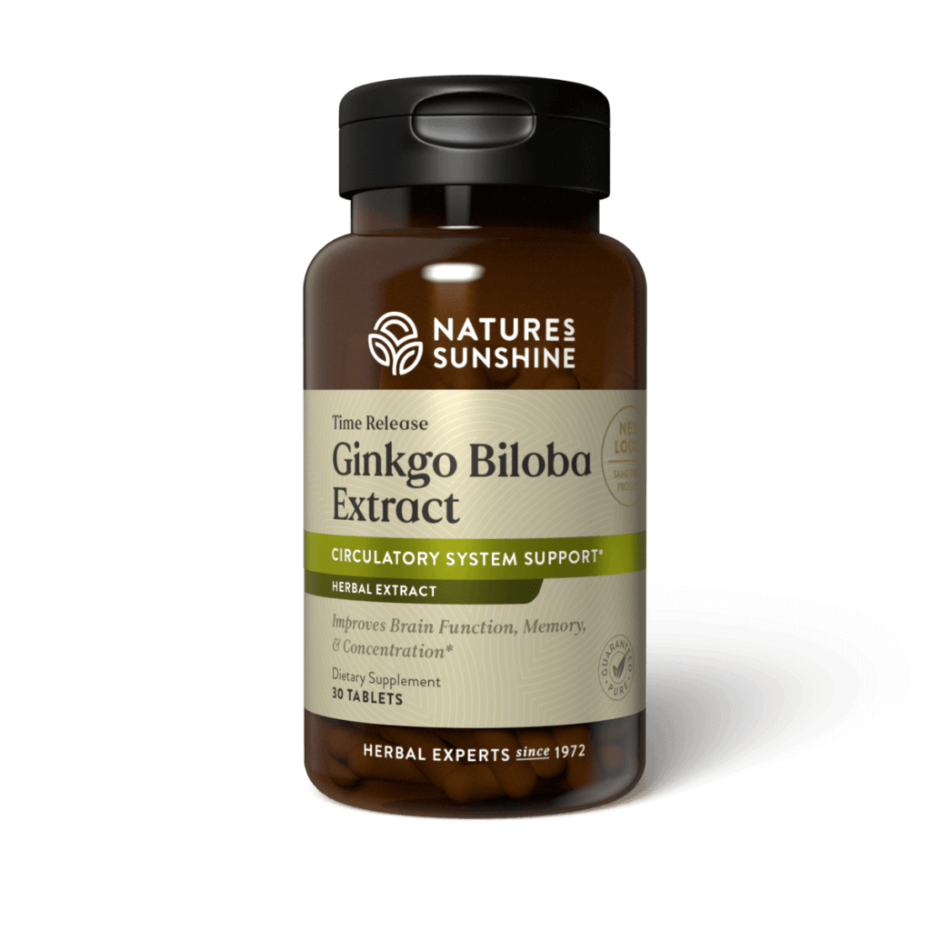 Ginkgo Biloba Extract Time Release (30 tabs)