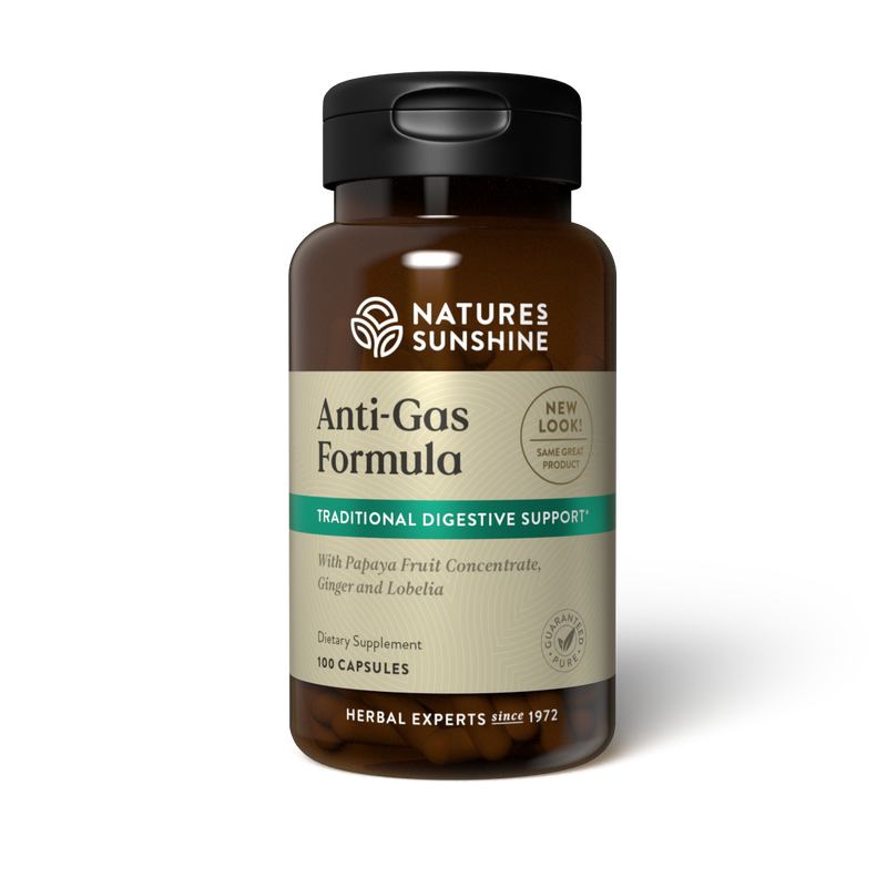 Anti-Gas Formula with Lobelia (100 caps)