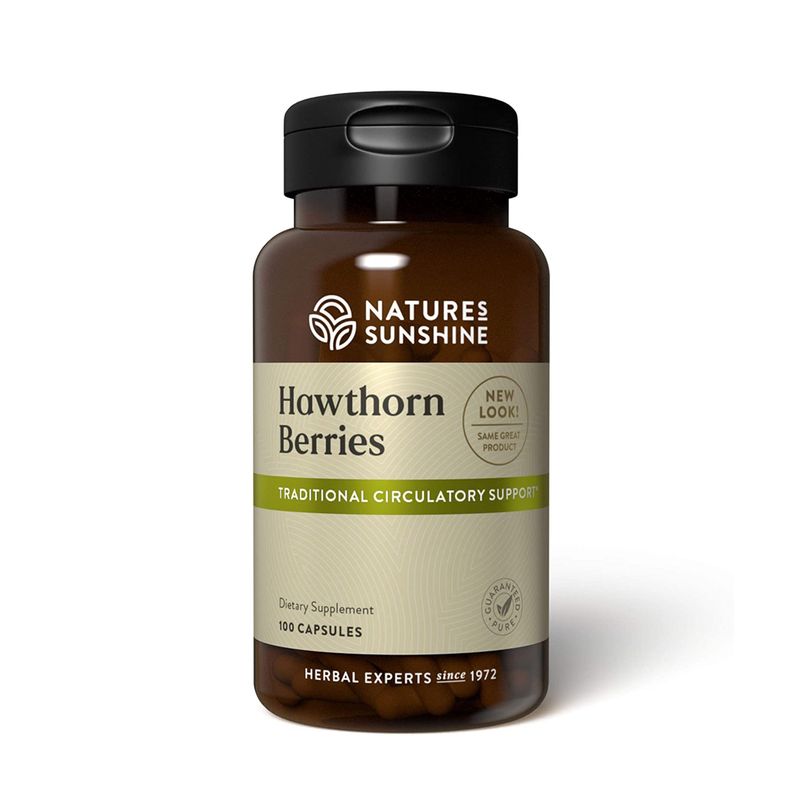 Hawthorn Berries (100 caps)