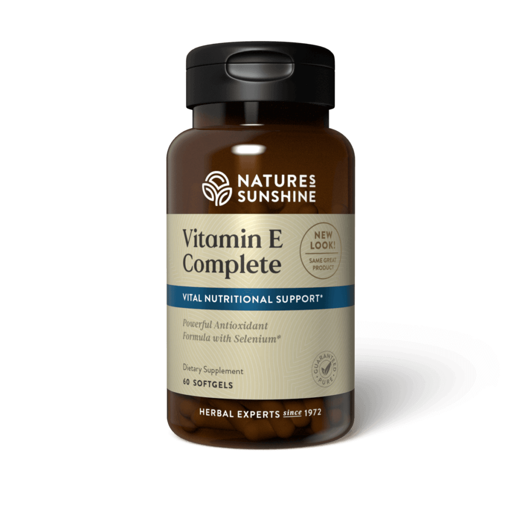 Vitamin E Complete with Selenium (400 IU)(60 softgel caps)