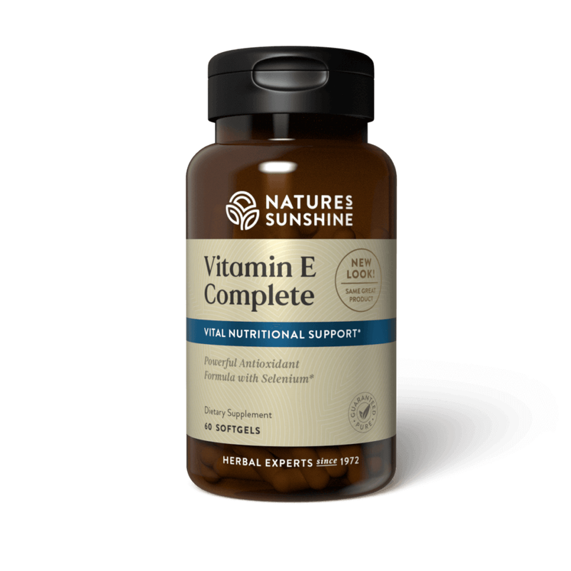 Vitamin E Complete with Selenium (400 IU)(60 softgel caps)
