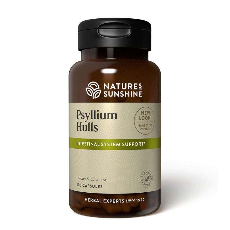 Psyllium Hulls (100 caps)