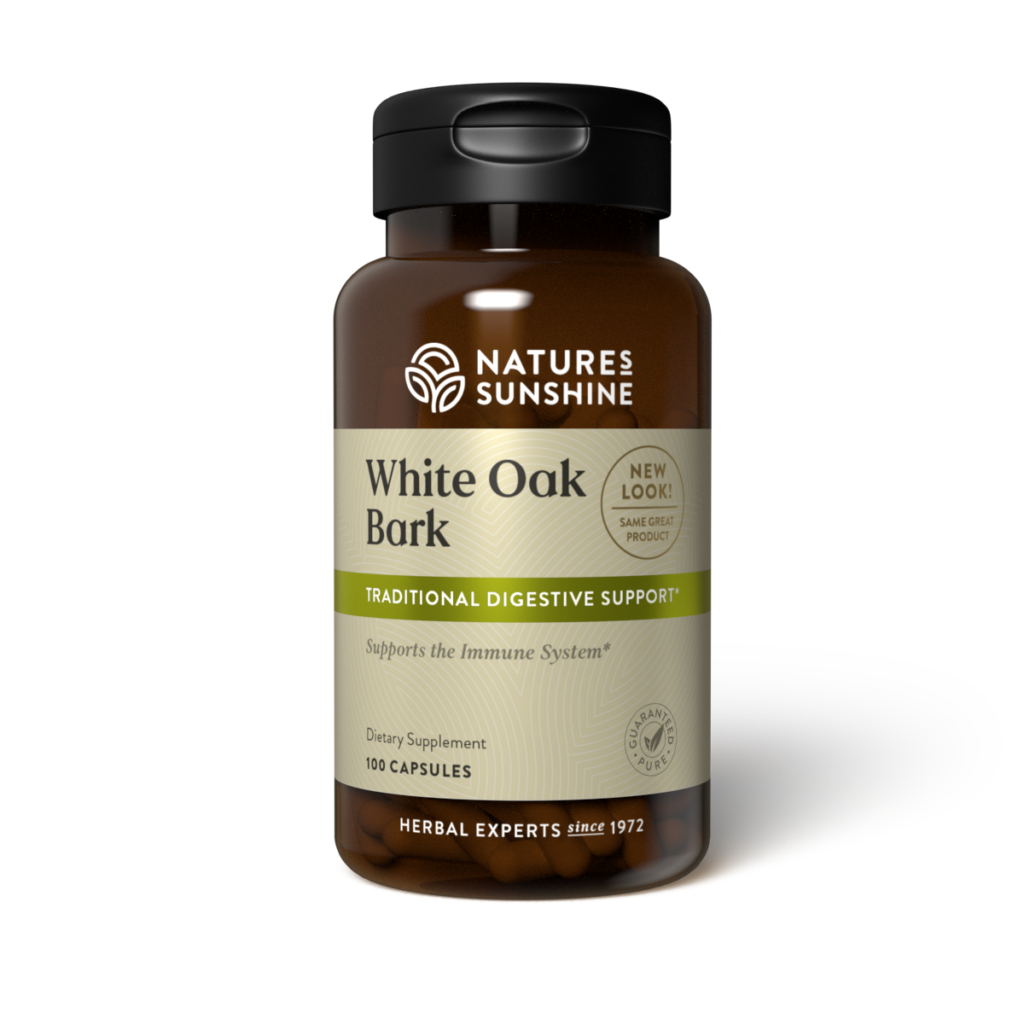 White Oak Bark (100 caps)