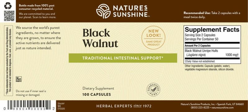 Black Walnut ATC Concentrated (50 caps)