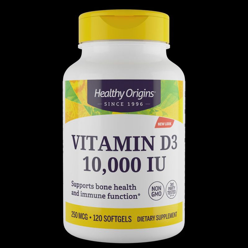Vitamin D-3 10,000 IU (120 softgels)